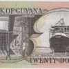 Guyana 20 Dollars 2020 - Image 2