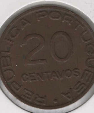 Moçambique 20 Centavos 1936