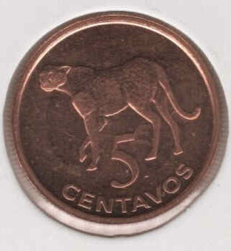 Moçambique 5 Centavos 2006