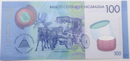 Nicarágua 100 Cordobas 2021 - Image 2