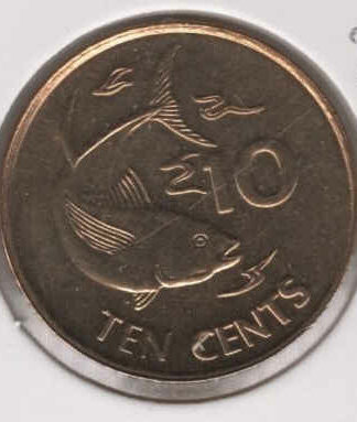 Seicheles 10 Cents 2012