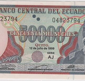 Equador 50000 Sucres 1999