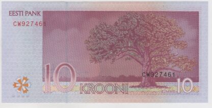 Estónia 10 Kroon 2007 - Image 2
