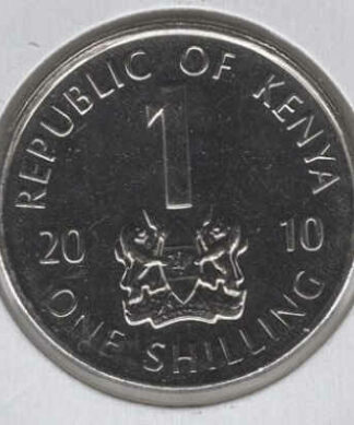 Quénia 1 Shilling 2010
