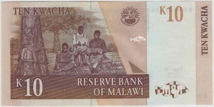 Malawi 10 Kwacha 2004 - Image 2