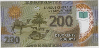 Mauritânia 200 Ouguiya 2017