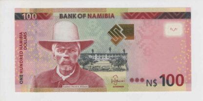 Namíbia 100 Dollars 2018