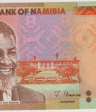 Namíbia 20 Dollars 2022