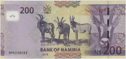 Namíbia 200 Dollars 2018 - Image 2