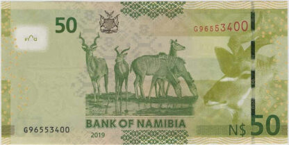 Namíbia 50 Dollars 2019 - Image 2
