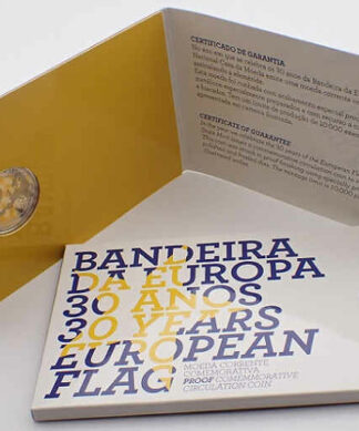 Portugal 2 Euro 2015 - 30 Anos Bandeira da Europa - Proof