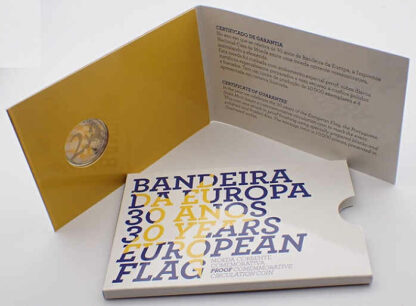 Portugal 2 Euro 2015 - 30 Anos Bandeira da Europa - Proof