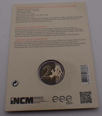 Portugal 2 Euro 2015 Timor - BNC - Image 2