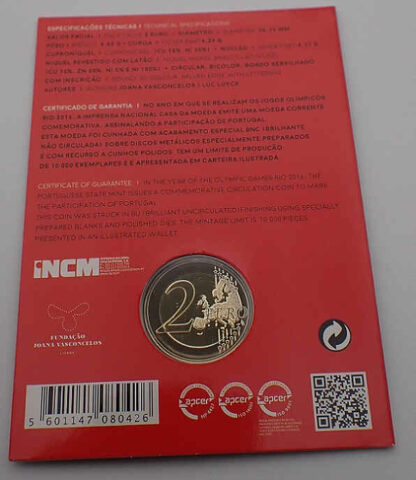 Portugal 2 Euro 2016 Olímpiadas Rio Janeiro - BNC - Image 2