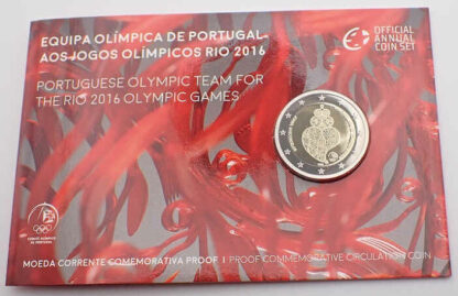 Portugal 2 Euro 2016 Olympics Rio Janeiro - Proof - Image 2