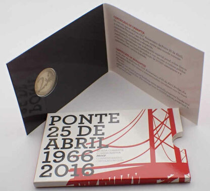 Portugal 2 Euro 2016 Ponte 25 Abril - Proof