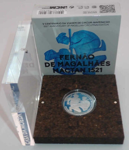 Portugal 7,50 Euro 2021 Fernão de Magalhães - Mactan 1521 - Proof