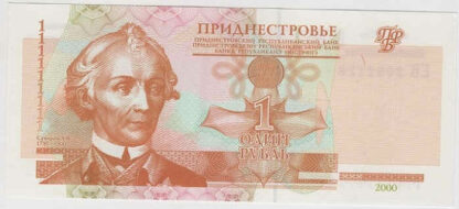 Transnístria 1 Rublo 2000