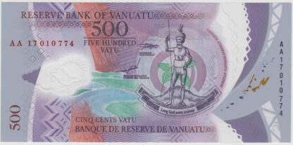 Vanuatu 500 Vatu 2017