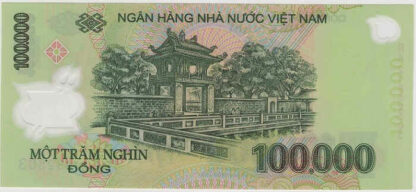 Vietname 100000 Dong 2021 - Image 2