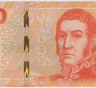 Argentina 1000 Pesos 2017
