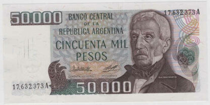 Argentina 50000 Pesos 1979-83