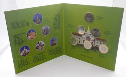 Bielorrússia Set 2 Rublos 2021 Herança Arquitetónica (6 moedas) - Image 3