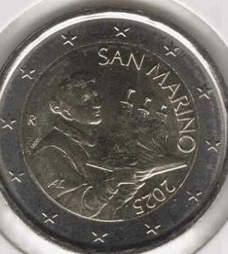 São Marino 2 Euro 2025