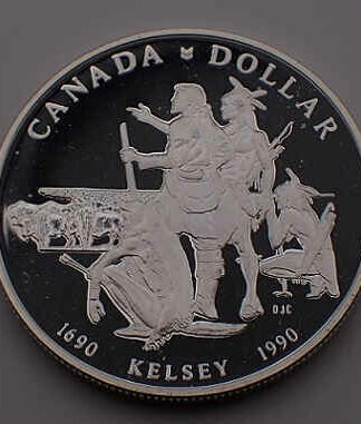 Canada 1 Dollar 1990 Henry Kelsey - Proof