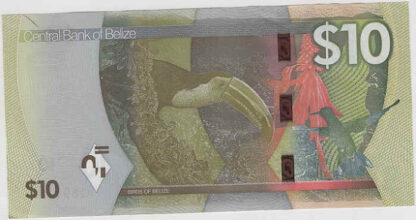 Belize 10 Dollars 2025 - Image 2