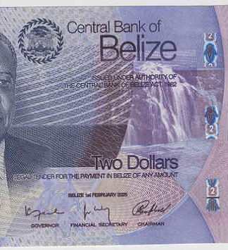 Belize 2 Dollars 2025