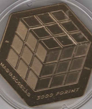 Hungria 3000 Forint 2024 Cubo Rubik