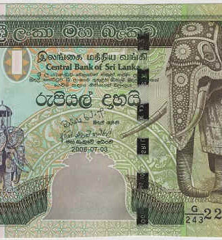 Sri Lanka 1000 Rupias 2006