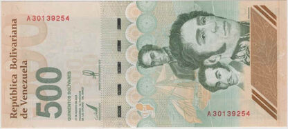 Venezuela 500 Bolivares 2023