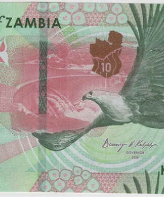 Zâmbia 10 Kwacha 2024