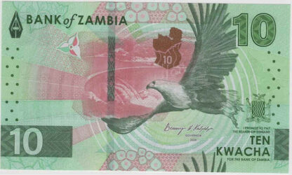 Zâmbia 10 Kwacha 2024