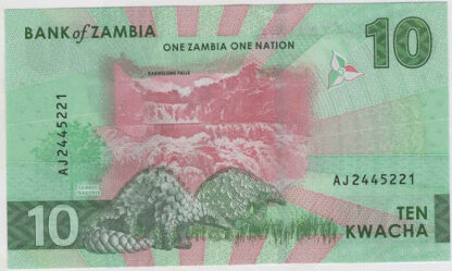 Zâmbia 10 Kwacha 2024 - Image 2
